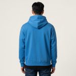 Mavi Kapüşonlu Sweatshirt (Hoodie) - Görsel 5
