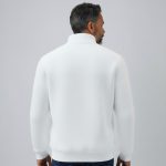 Yarım Fermuar Sweatshirt (Beyaz) - Görsel 5