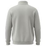 Yarım Fermuar Sweatshirt (Boyama Gri) - Görsel 2