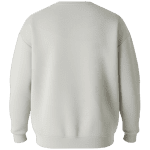 0 Yaka Sweatshirt (Boyama Gri) - Görsel 2