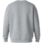 0 Yaka Sweatshirt (Gri) - Görsel 2