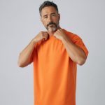 Oversize Tişört -Turuncu - Görsel 4
